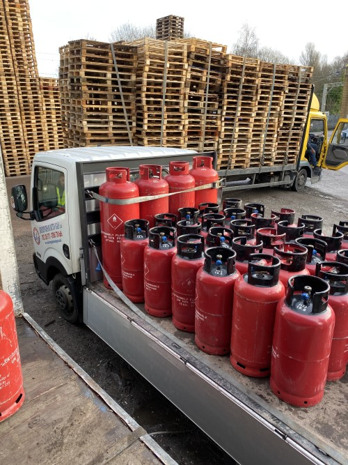 Fork Lift Truck Gas Cylinders